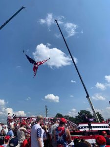 IMG_0385 - Priority Crane Rentals | Crane Rental Services & Equipment angel shape of flag